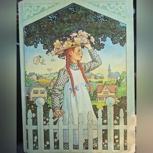 Vintage Illustrated Anne Of Green Gables Hardcover Book